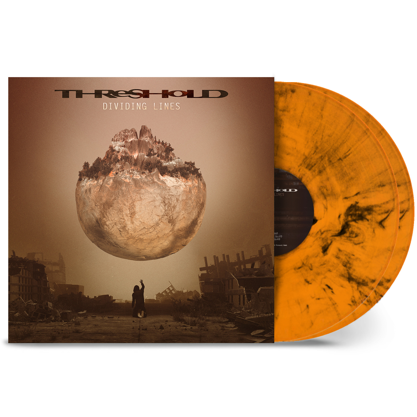 Threshold - Dividing Lines: Limited Edition Orange/Black Marbled Vinyl 2LP