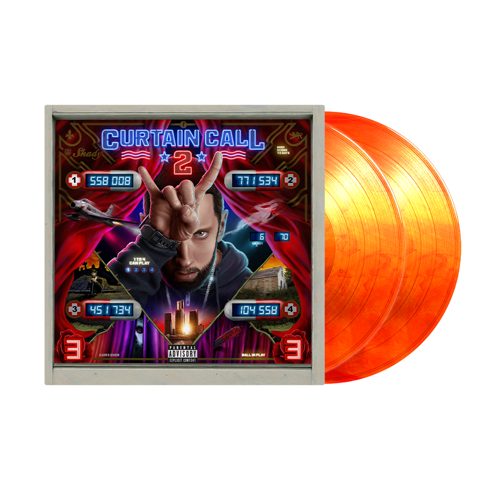 Eminem - Curtain Call 2: Exclusive Orange Vinyl 2LP