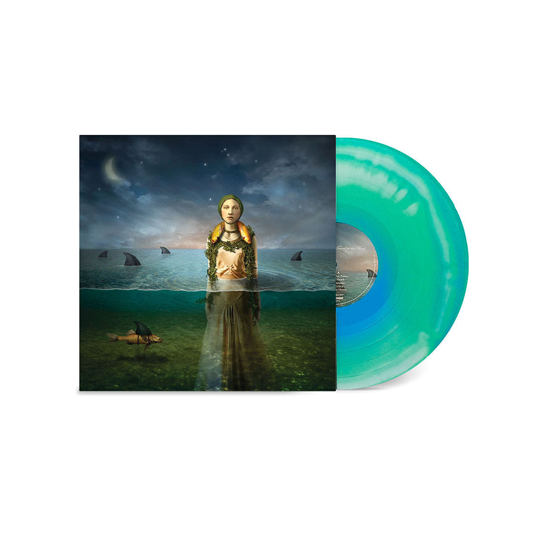 Found In The Flood: Blue Swirl Vinyl LP