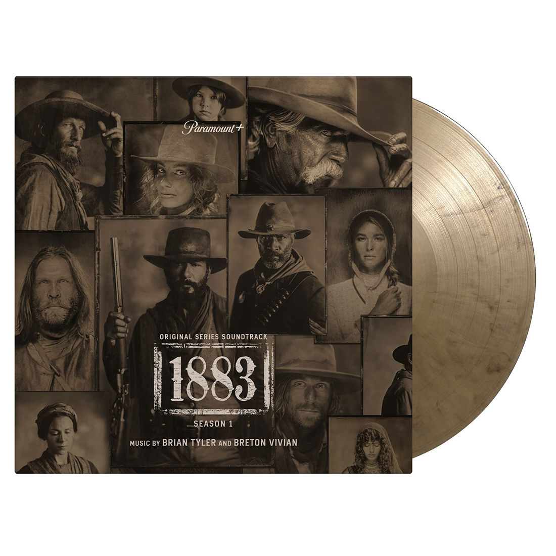 1883: Limited Gold + Black Marbled Vinyl LP