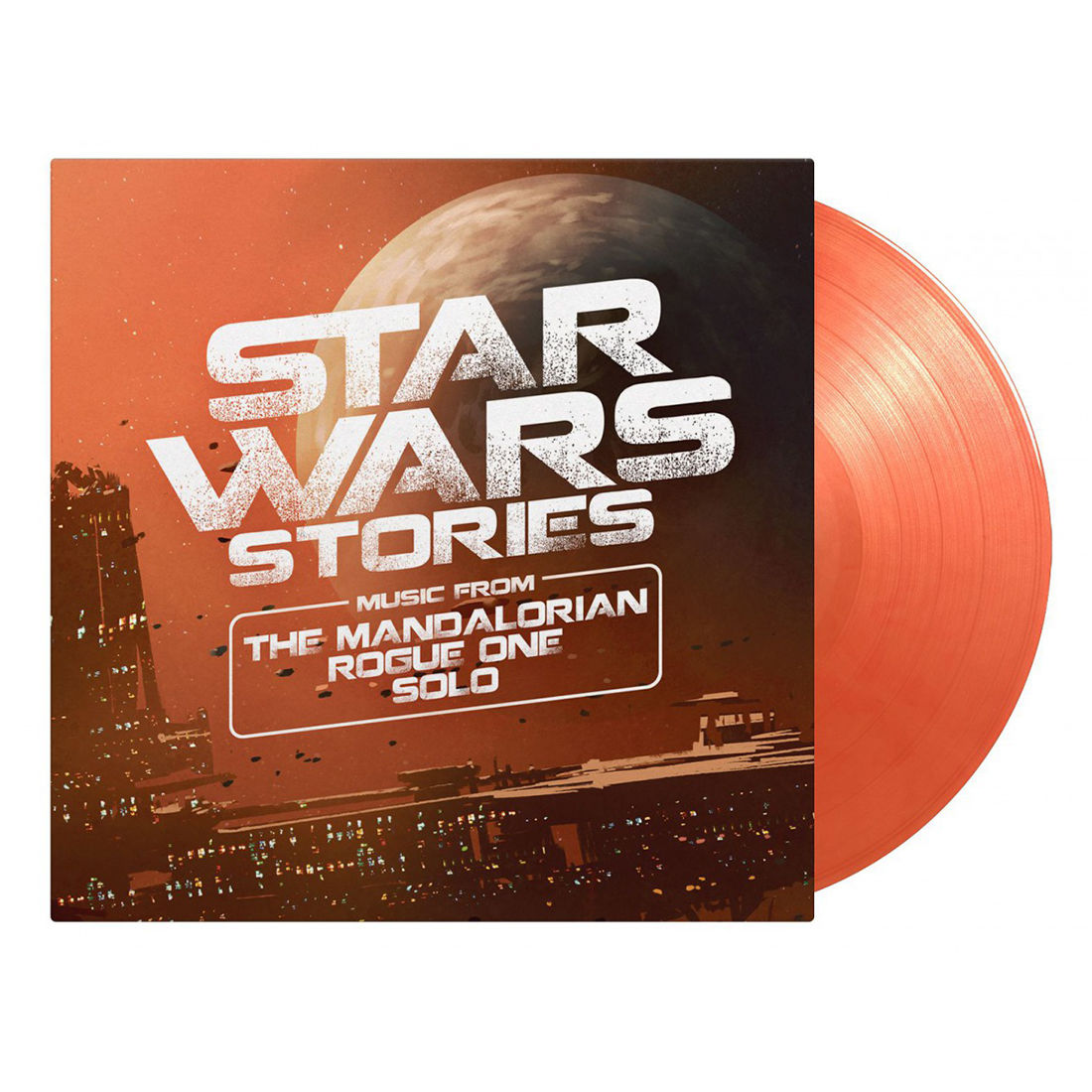 Original Soundtrack - Star Wars Stories - Music from The Mandalorian, Rouge One and Solo: Limited Edition Gatefold Amber Vinyl 2LP