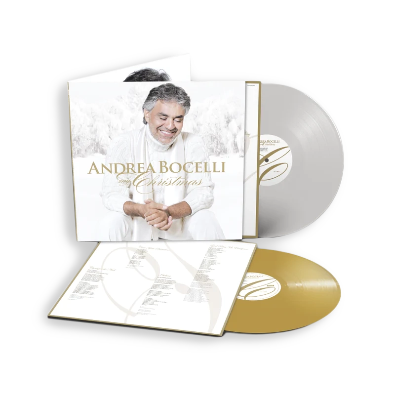 Andrea Bocelli - My Christmas: White & Gold Vinyl 2LP