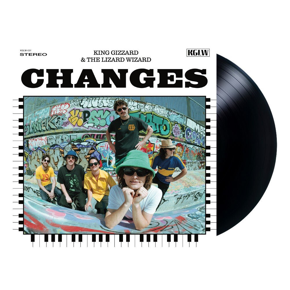 King Gizzard & The Lizard Wizard - Changes: Recycled Black Wax Precision Vinyl LP