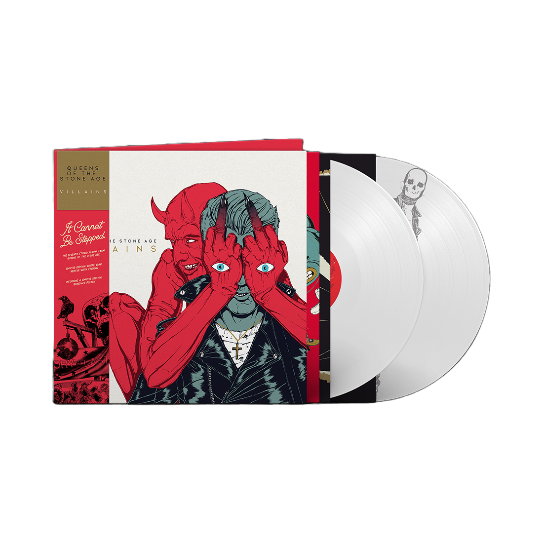 Queens Of The Stone Age - Villains: Limited Edition Opaque White Vinyl 2LP