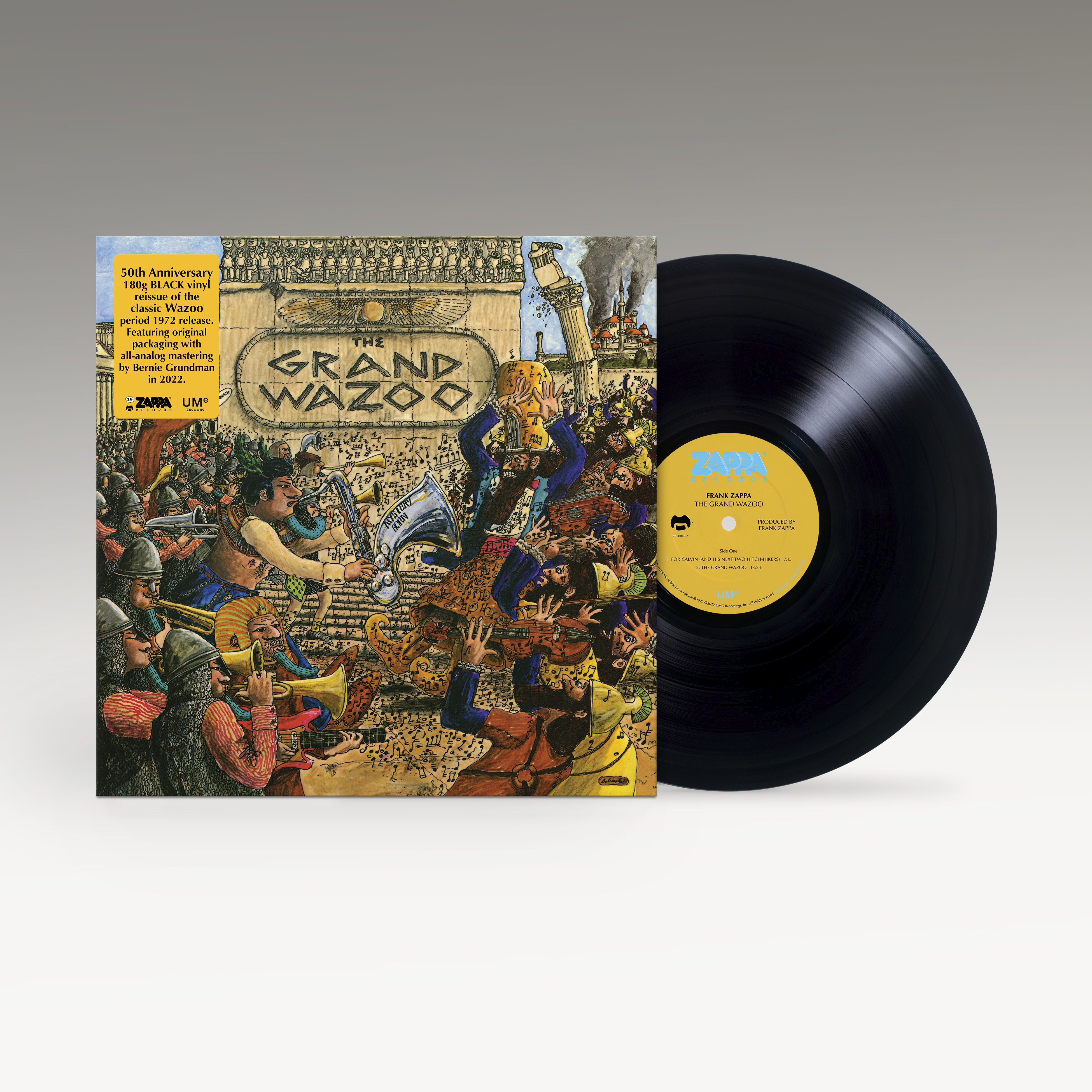 Frank Zappa - The Grand Wazoo: 180g Vinyl LP 