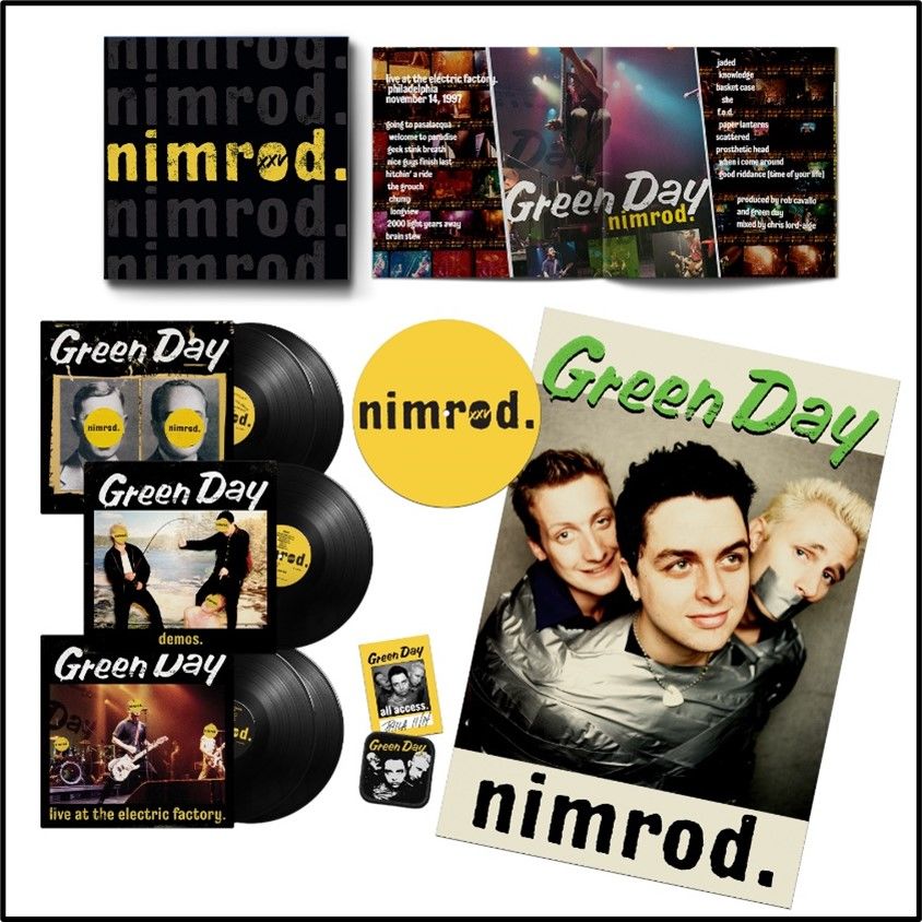 Green Day - Nimrod 25th Anniversary Edition: Vinyl Box Set 5LP