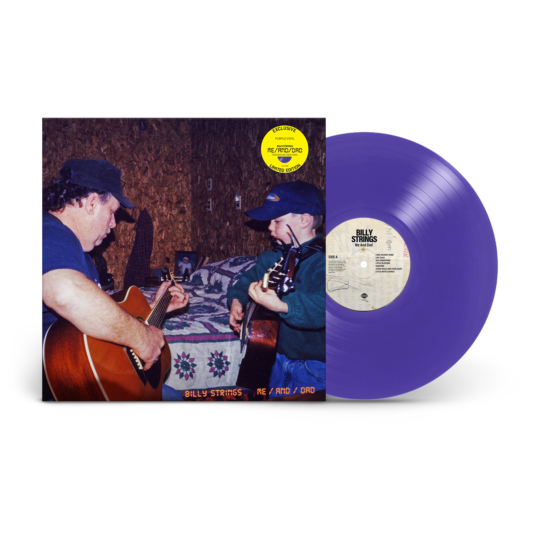 Billy Strings - Me/And/Dad: Limited Edition Purple Vinyl LP