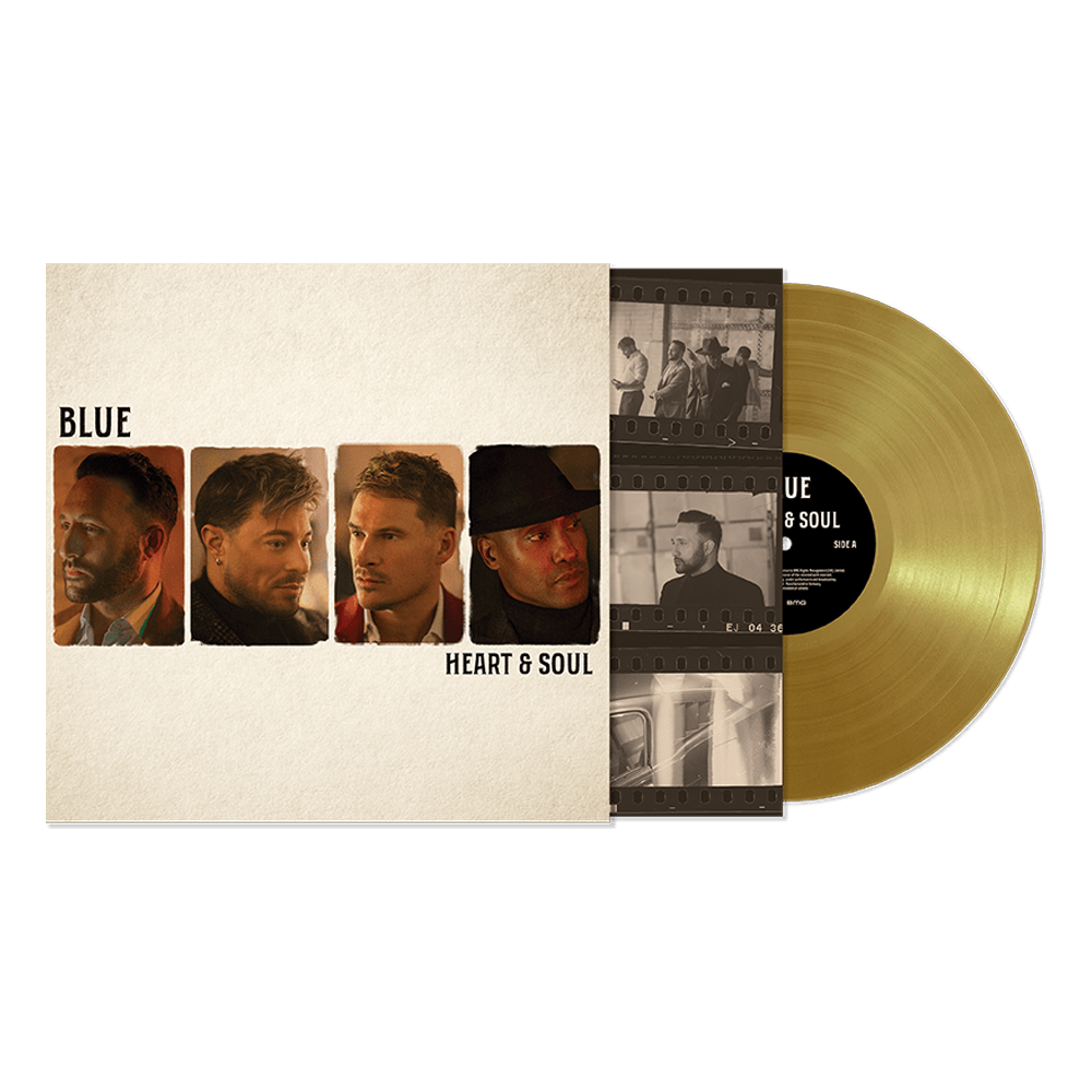 Blue - Heart & Soul: Gold Coloured Vinyl LP