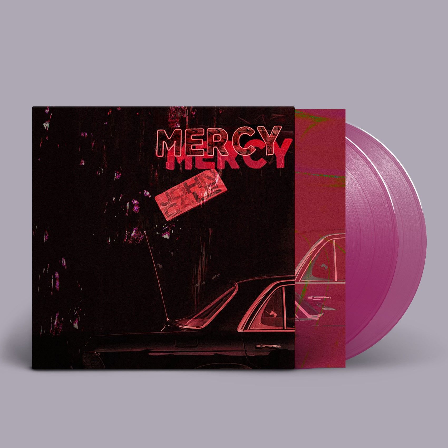 John Cale - MERCY: Limited Edition Transparent Violet Vinyl 2LP