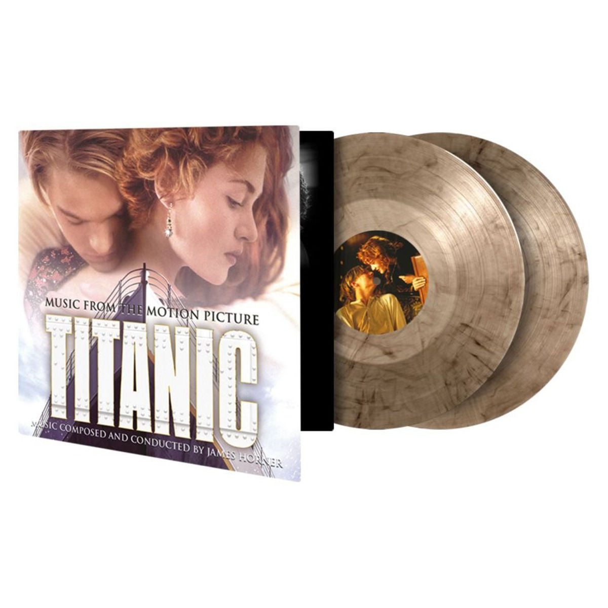 James Horner, Original Soundtrack - Titanic: Limited 25th Anniversary Edition Gatefold Smoke Colour Vinyl 2LP