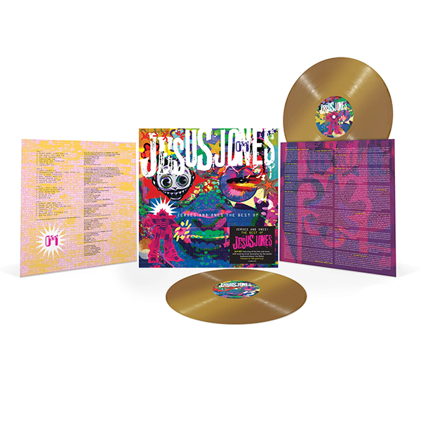 Jesus Jones - Zeroes And Ones - The Best Of: Limited Edition Gold Vinyl 2LP