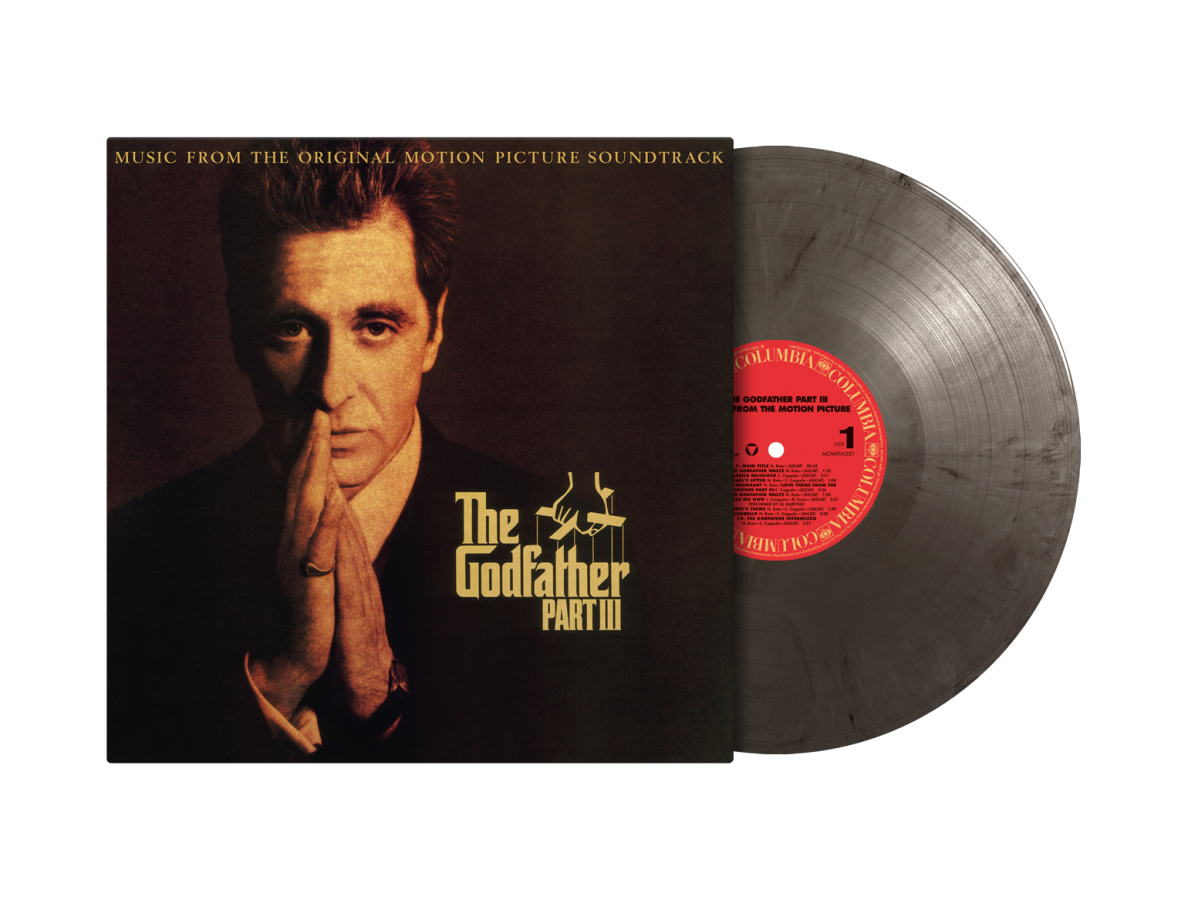 The Godfather Part III (Original Soundtrack): Limited Edition Silver & Black Marbled Vinyl LP