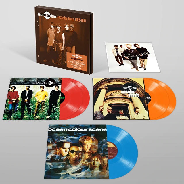 Yesterday Today 1992 - 1997: Strictly Limited SIGNED 140g Blue, Orange & Red Vinyl 5LP Box Set & Print: [200 Copies Available]