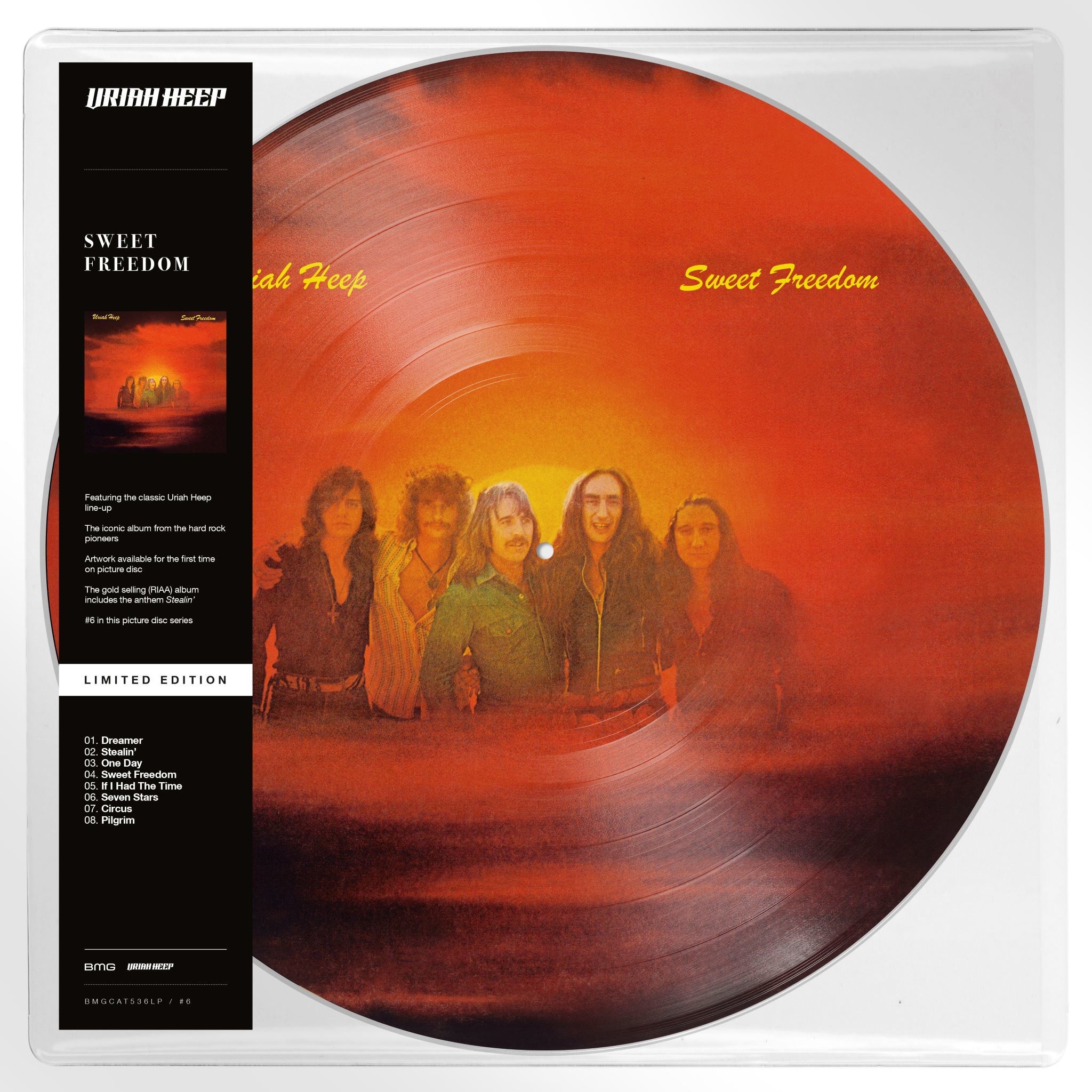 Uriah Heep - Sweet Freedom: 50th Anniversary Picture Disc LP
