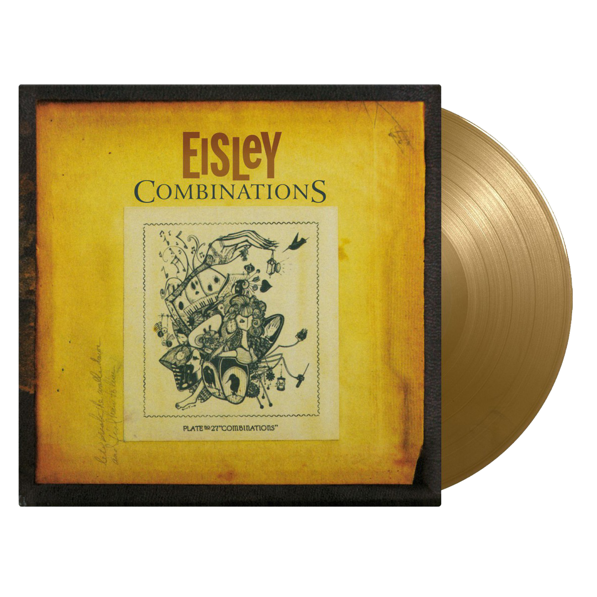 Eisley - Combinations: Limited Edition Gold Colour Vinyl LP