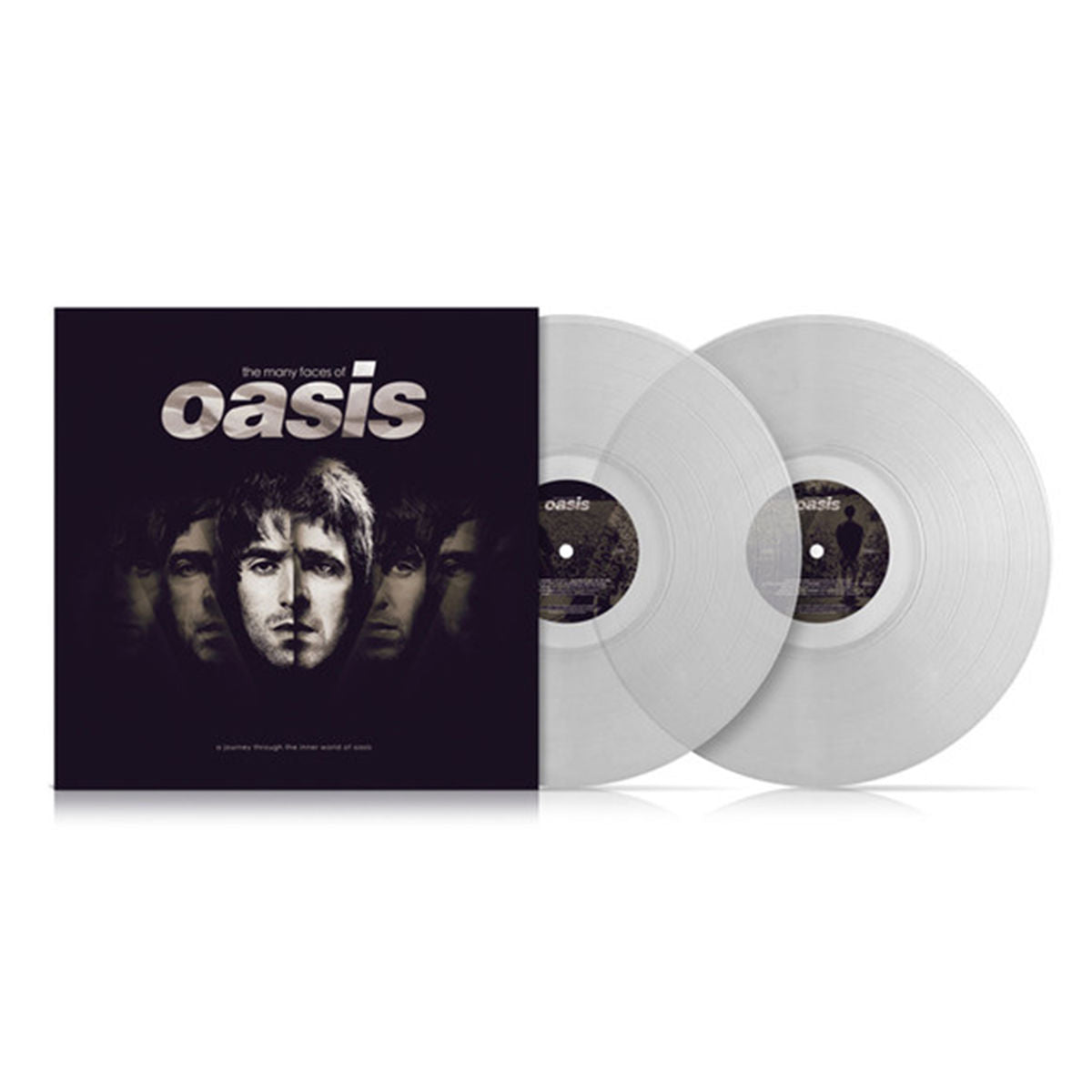 Various Artists - Many Faces Of Oasis: Gatefold Transparent Vinyl 2LP