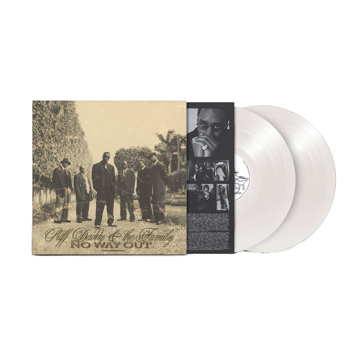 Puff Daddy and The Family - No Way Out: Limited White Vinyl 2LP