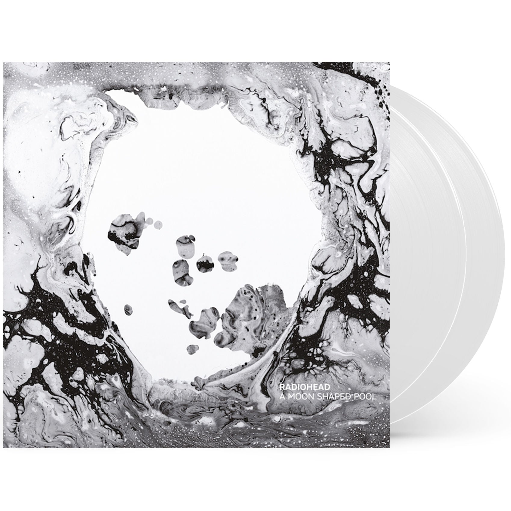 A Moon Shaped Pool: Limited Edition Opaque White Vinyl 2LP