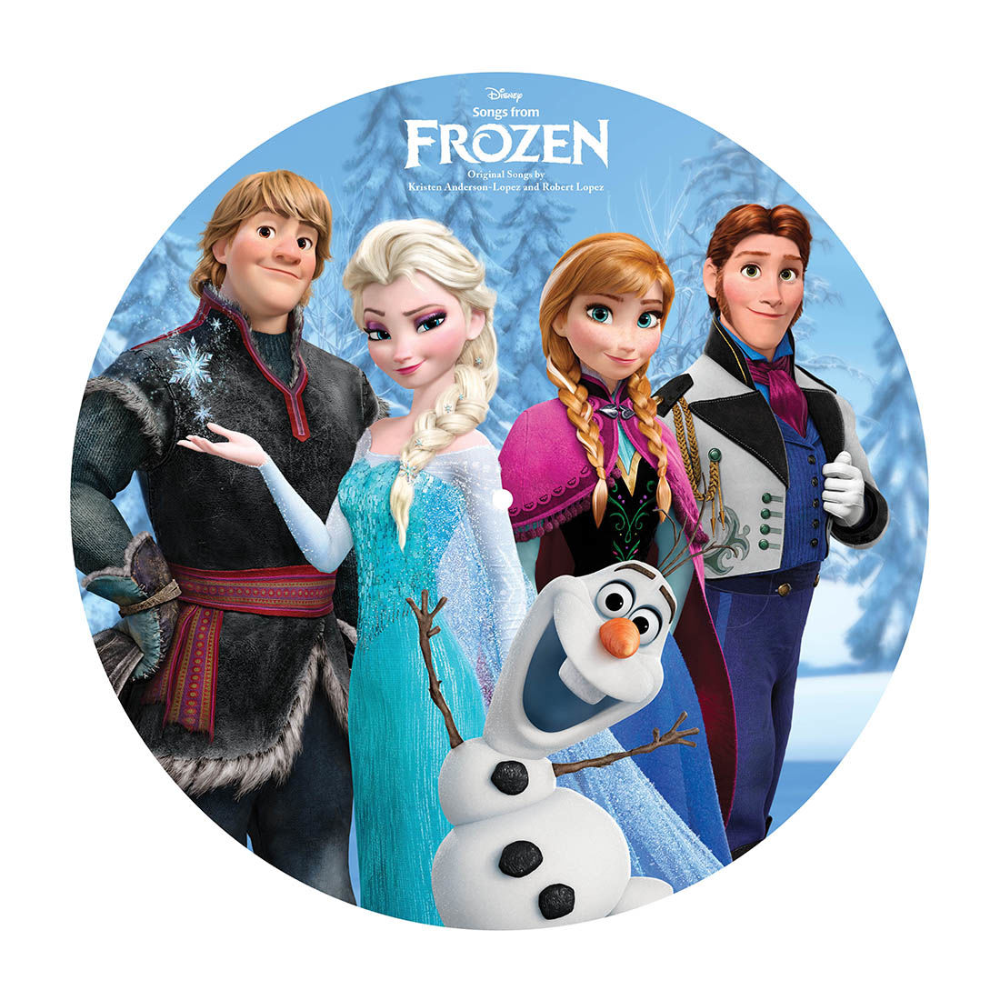 Various Artists - Songs From Frozen: Limited Edition Picture Disc Vinyl LP