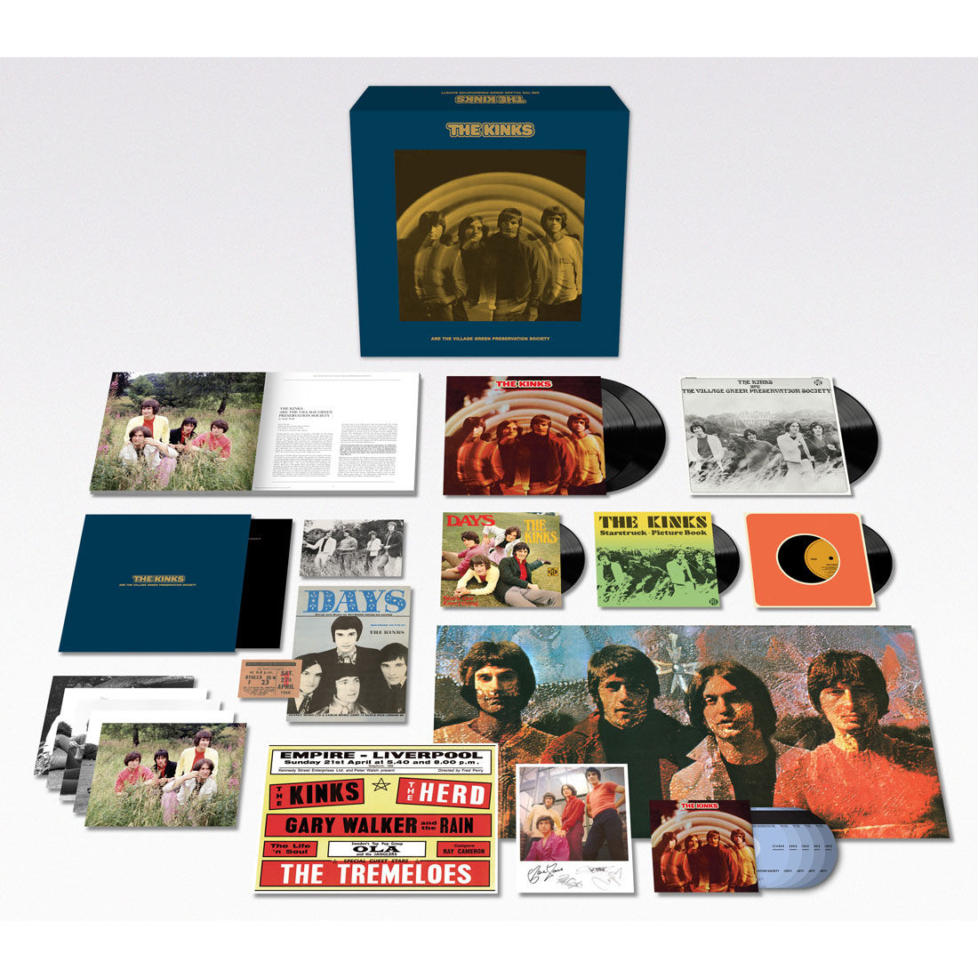 The Kinks - The Kinks Are The Village Green Preservation Society: Super Deluxe Vinyl Box Set