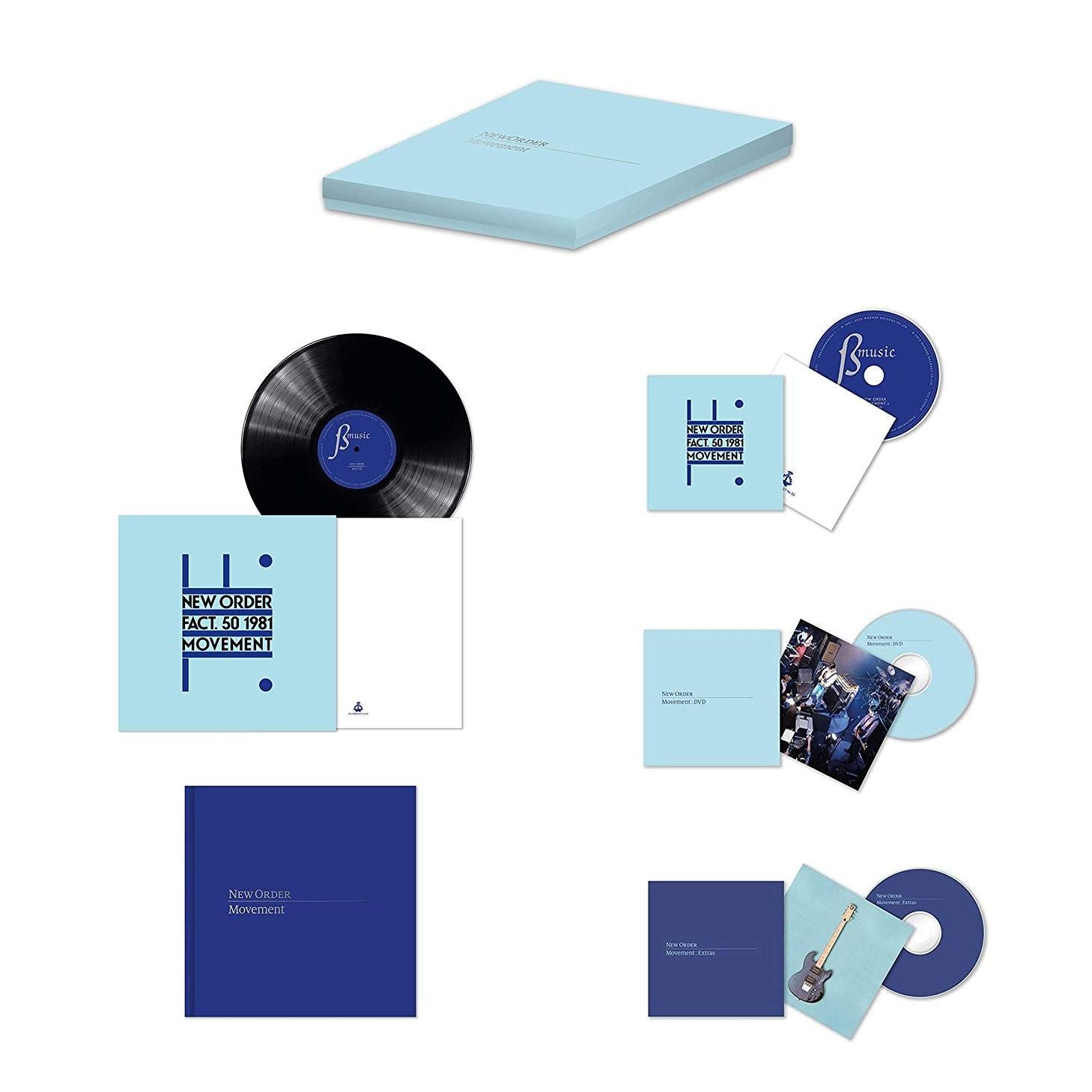 New Order - Movement - The Definitive Edition: Vinyl / 3CD Box Set