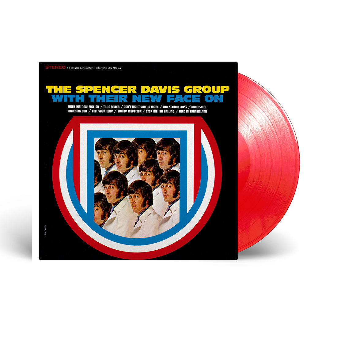 With Their New Face On: Limited Red Vinyl LP