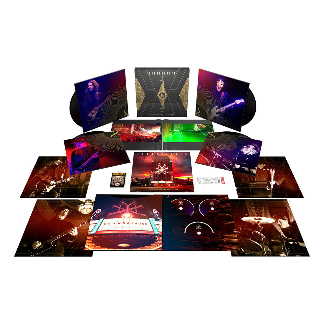 Soundgarden - Live From The Artists Den: Deluxe 4LP Vinyl Boxset