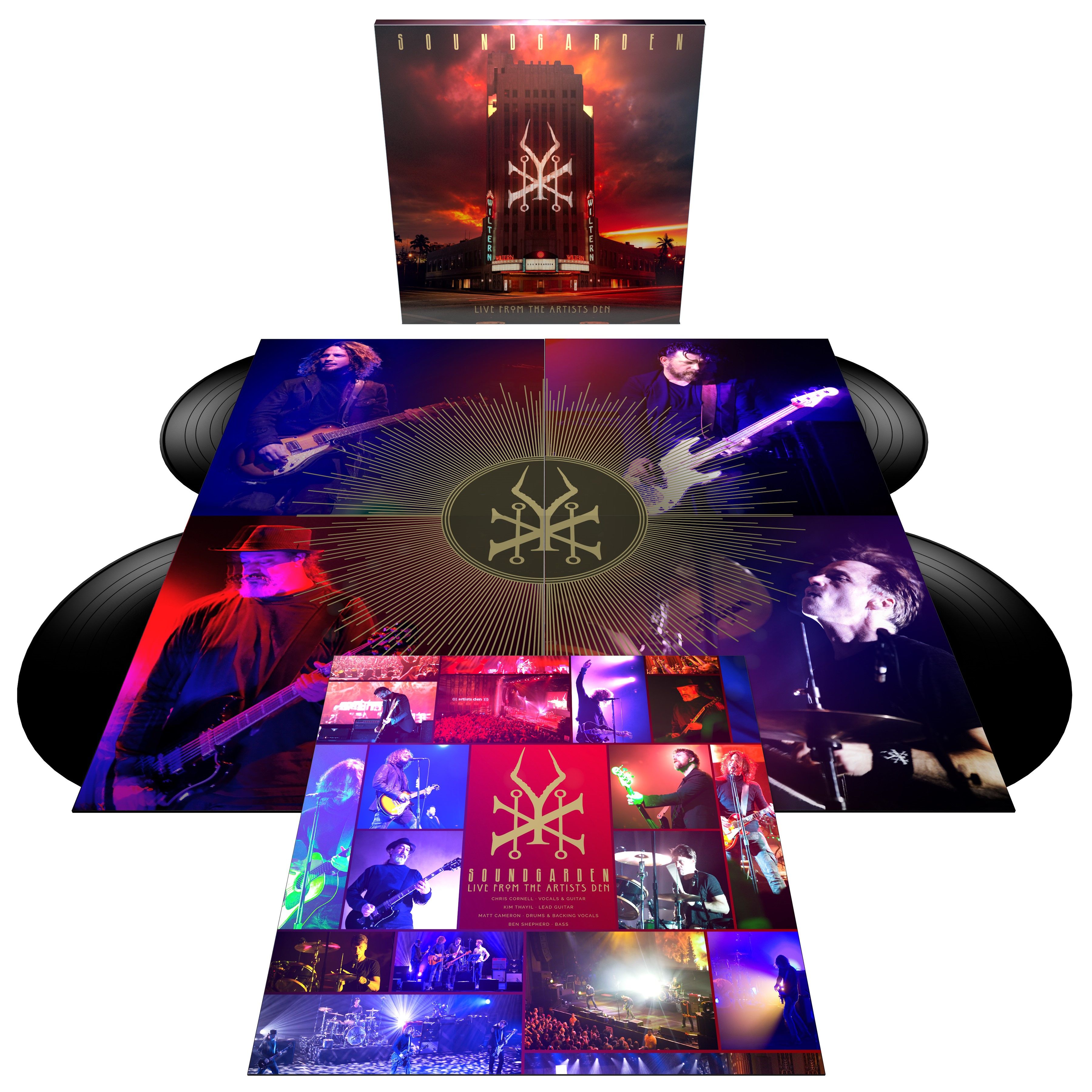Soundgarden - Live From The Artists Den: Limited Vinyl 4LP Set