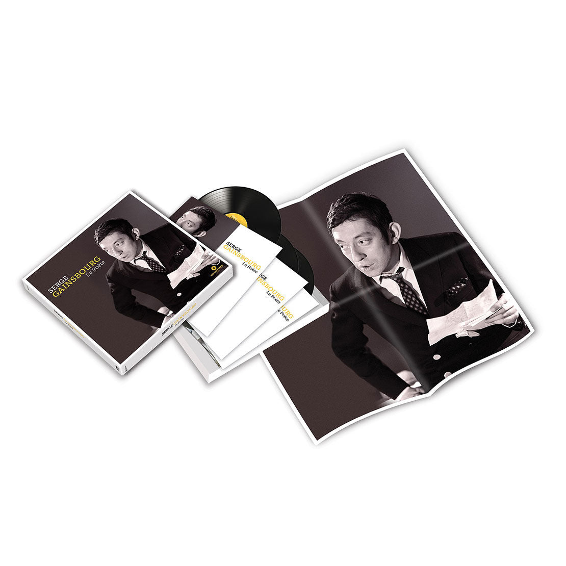 Serge Gainsbourg - Le Poète: Vinyl 3LP Box Set