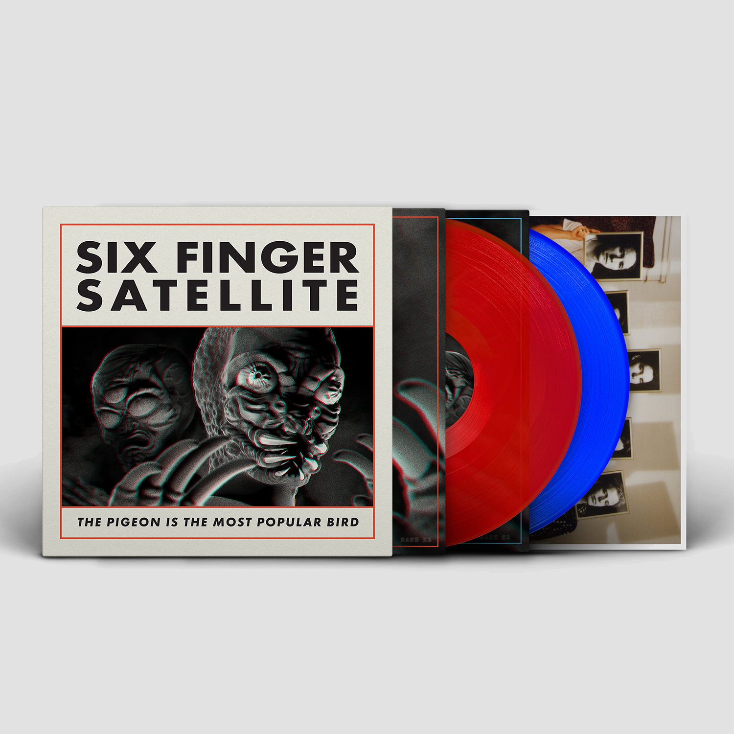 Six Finger Satellite - The Pigeon Is The Most Popular Bird: Limited Loser Red + Blue Vinyl 2LP