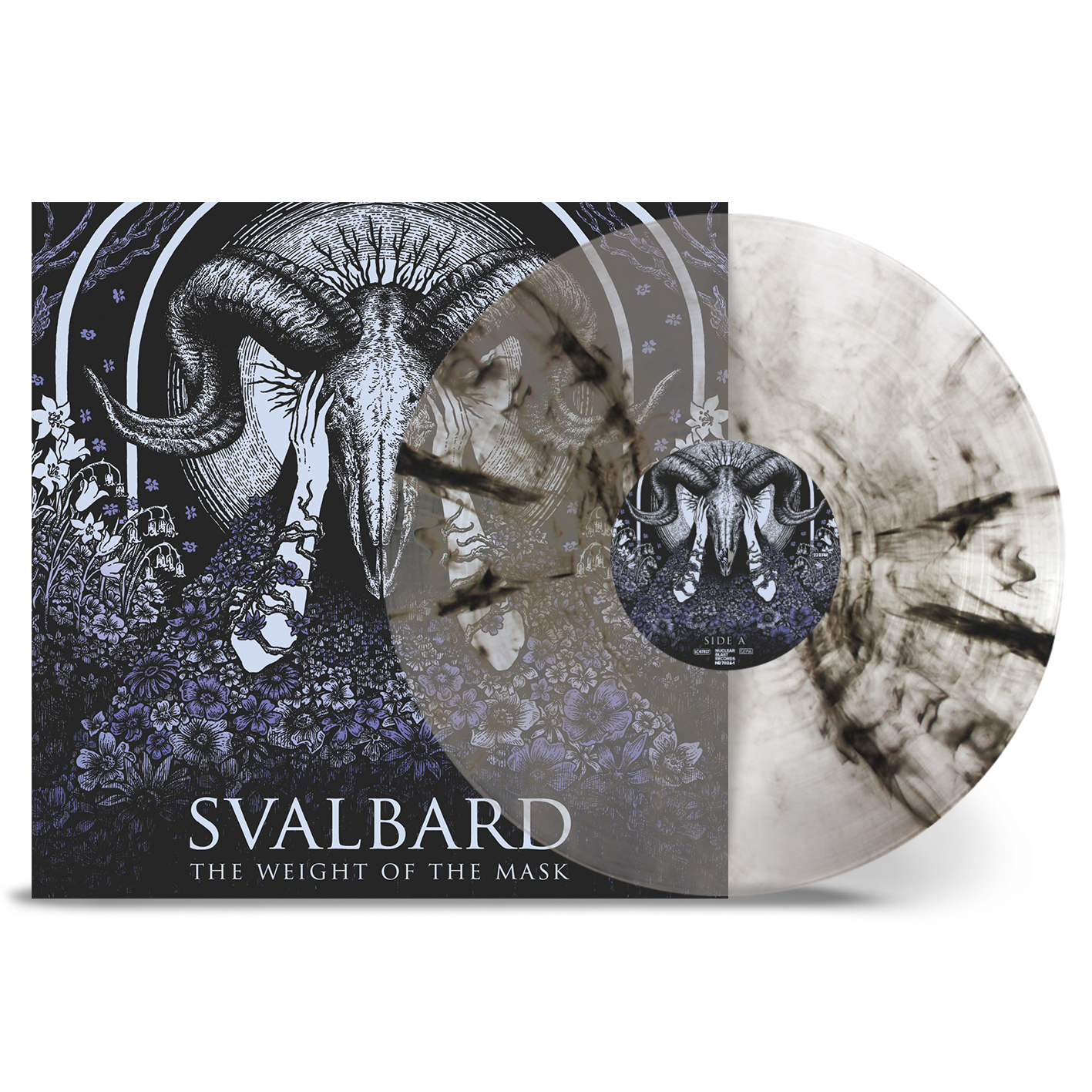 Svalbard - The Weight Of The Mask: Limited Crystal Clear + Black Marbled Vinyl LP