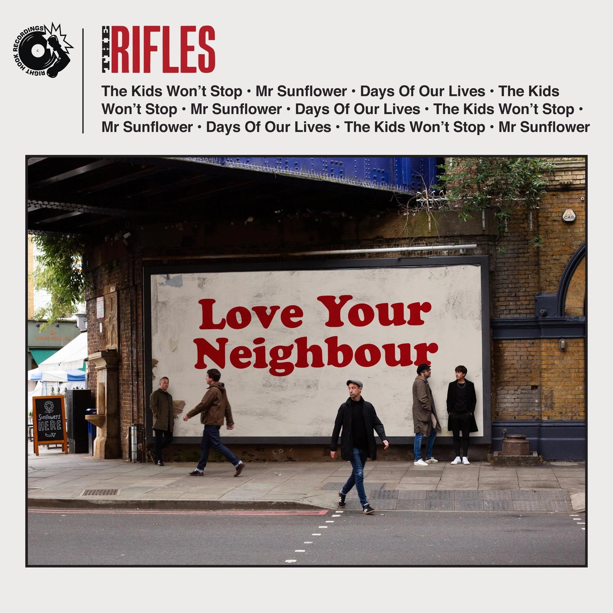 Love Your Neighbour: Limited White Vinyl LP & Signed Print