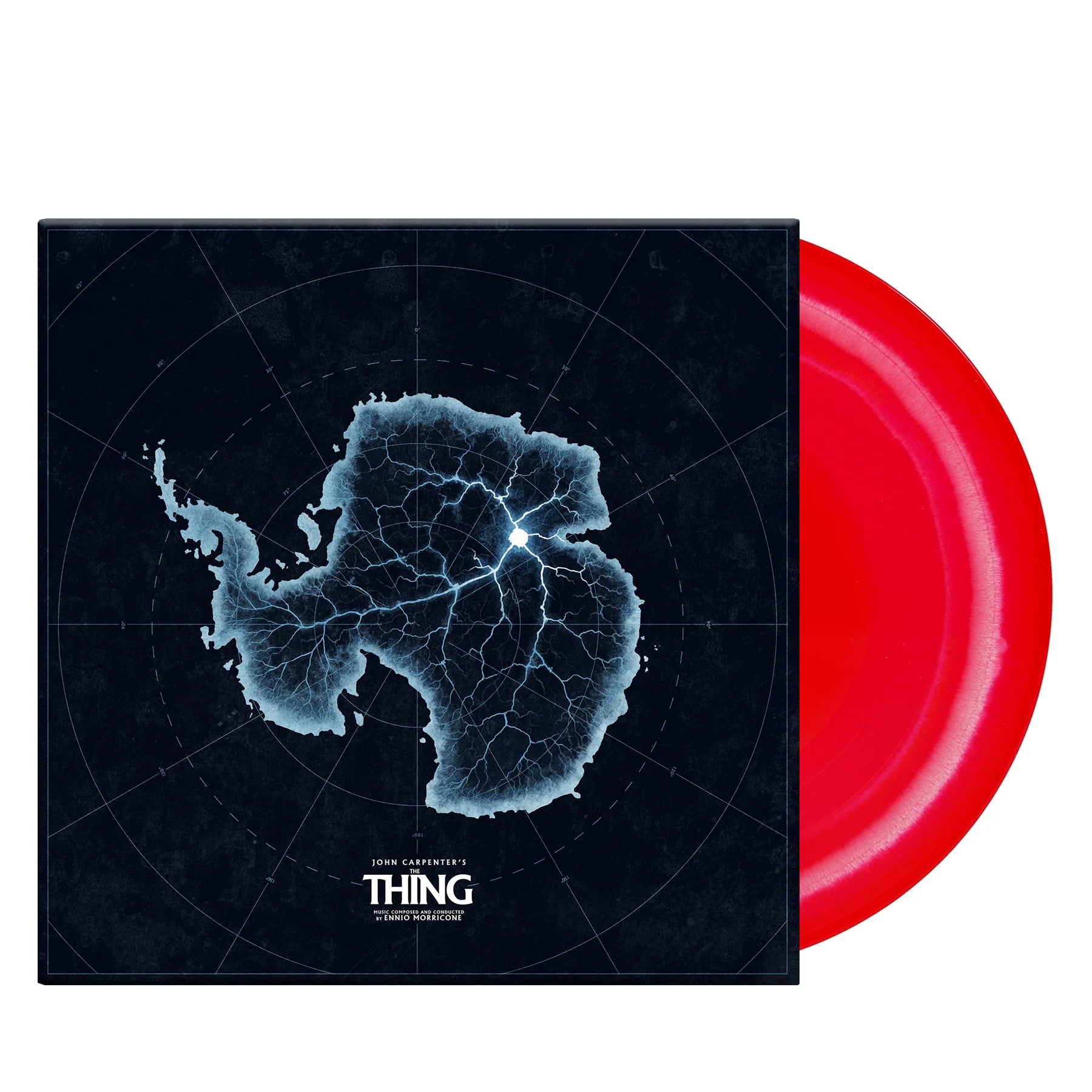 Ennio Morricone - The Thing (Original Soundtrack): Limited Edition Alien Bone + Blood Colour Vinyl LP 