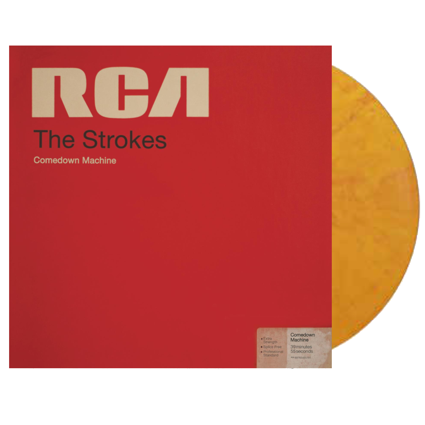 The Strokes - Comedown Machine: Yellow and Red Marbled LP...