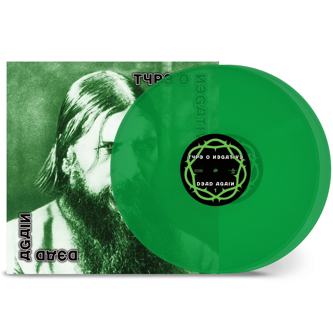 Type O Negative - Dead Again: Limited Edition Light Green Vinyl 2LP