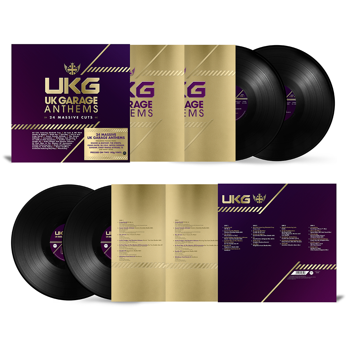Various Artists - UK Garage Anthems: Vinyl 2LP