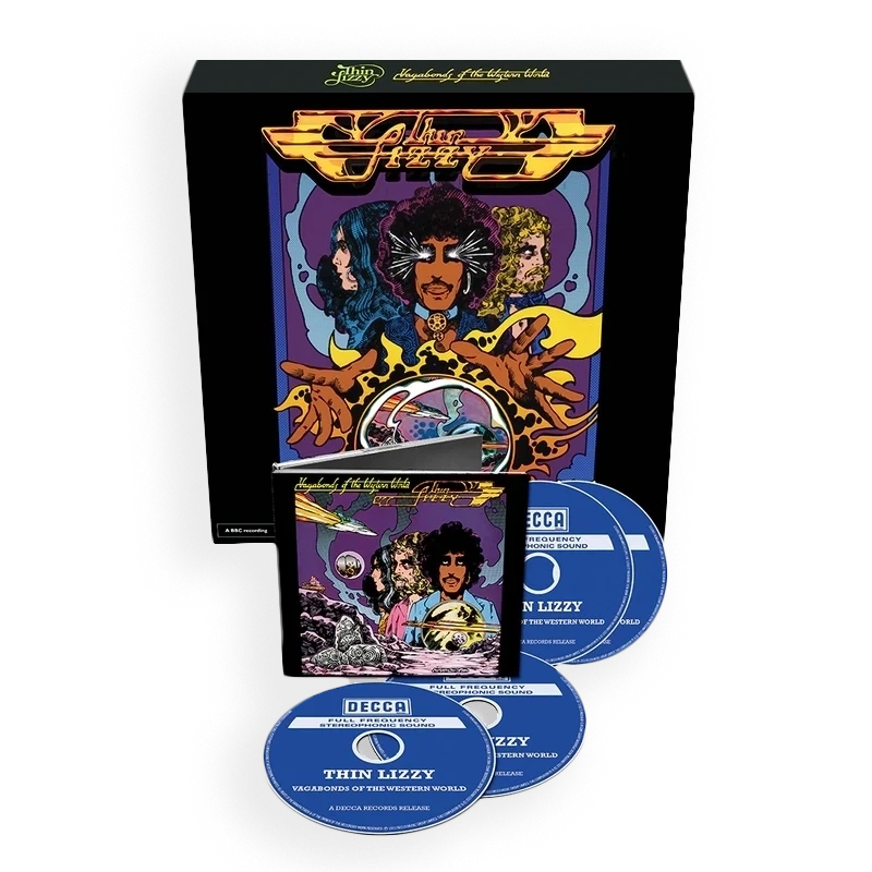 Thin Lizzy - Vagabonds Of The Western World: 3CD + Blu-Ray.