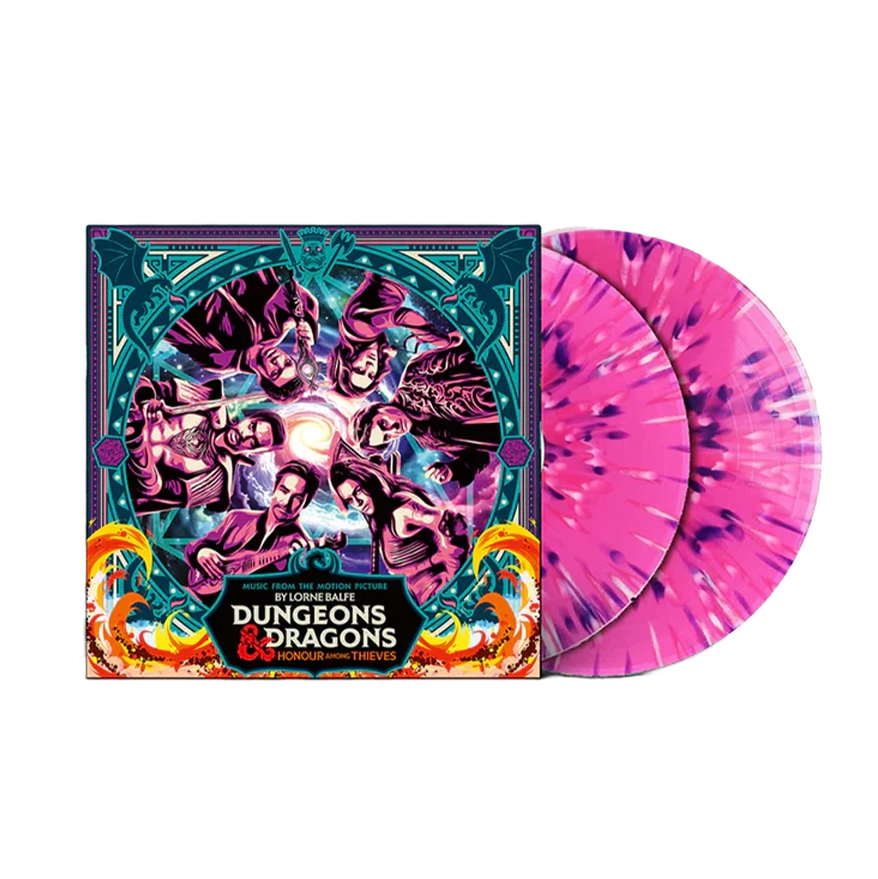 Lorne Balfe - Dungeons & Dragons - Honor Among Thieves (OST): Limited Signed Pink Splatter Vinyl LP