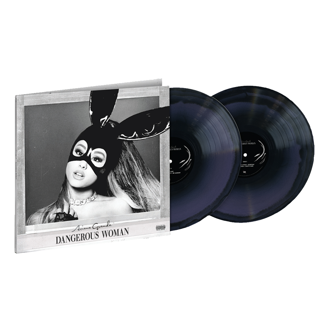 Ariana Grande - Dangerous Woman: Exclusive Purple + Black Swirl Vinyl 2LP