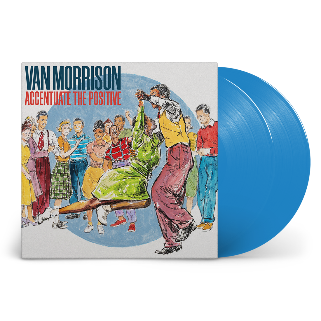 Accentuate The Positive: Blue Vinyl 2LP & Exclusive Signed Print [Limited To 300]