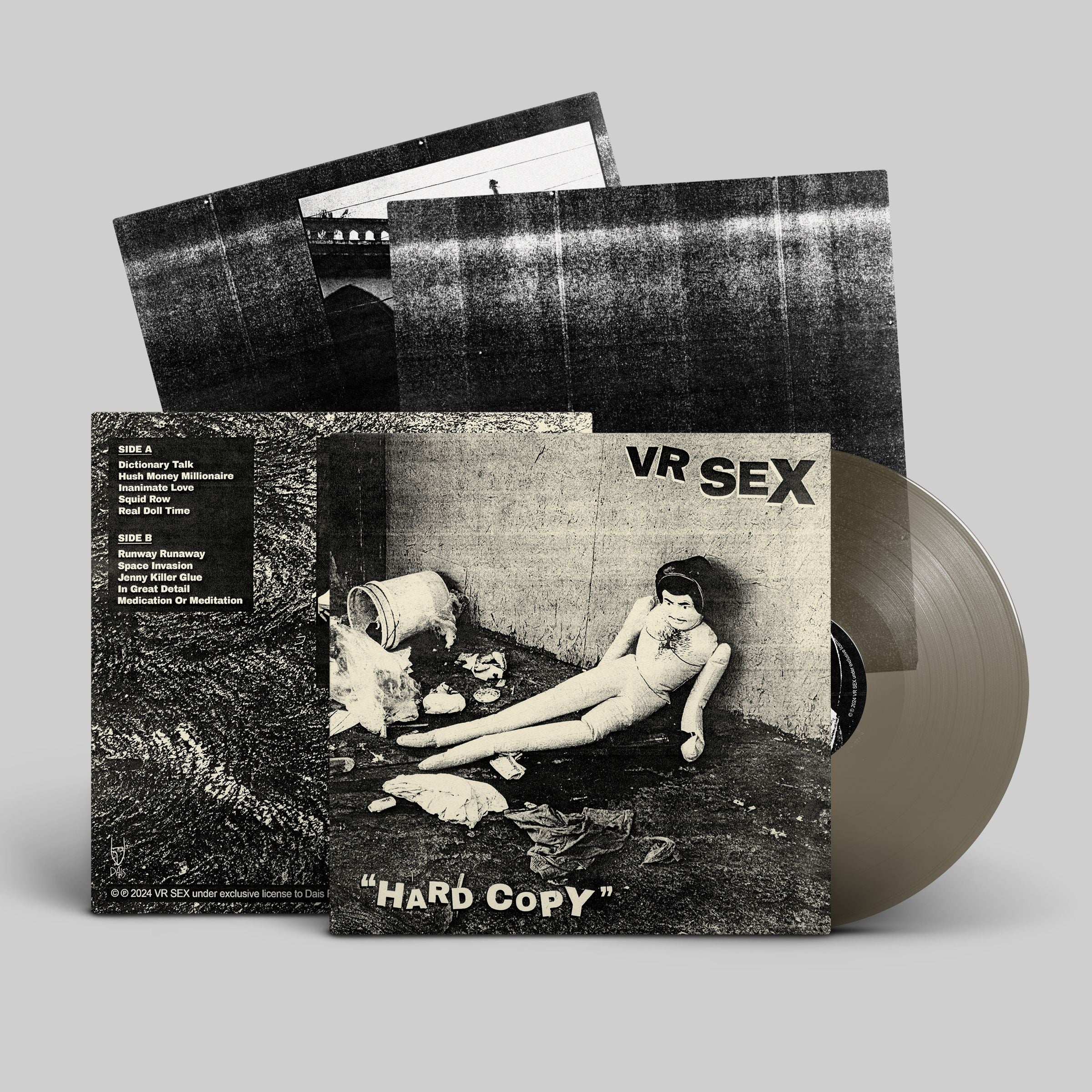 VR Sex - Hard Copy: Limited 'Black Ice' Vinyl LP