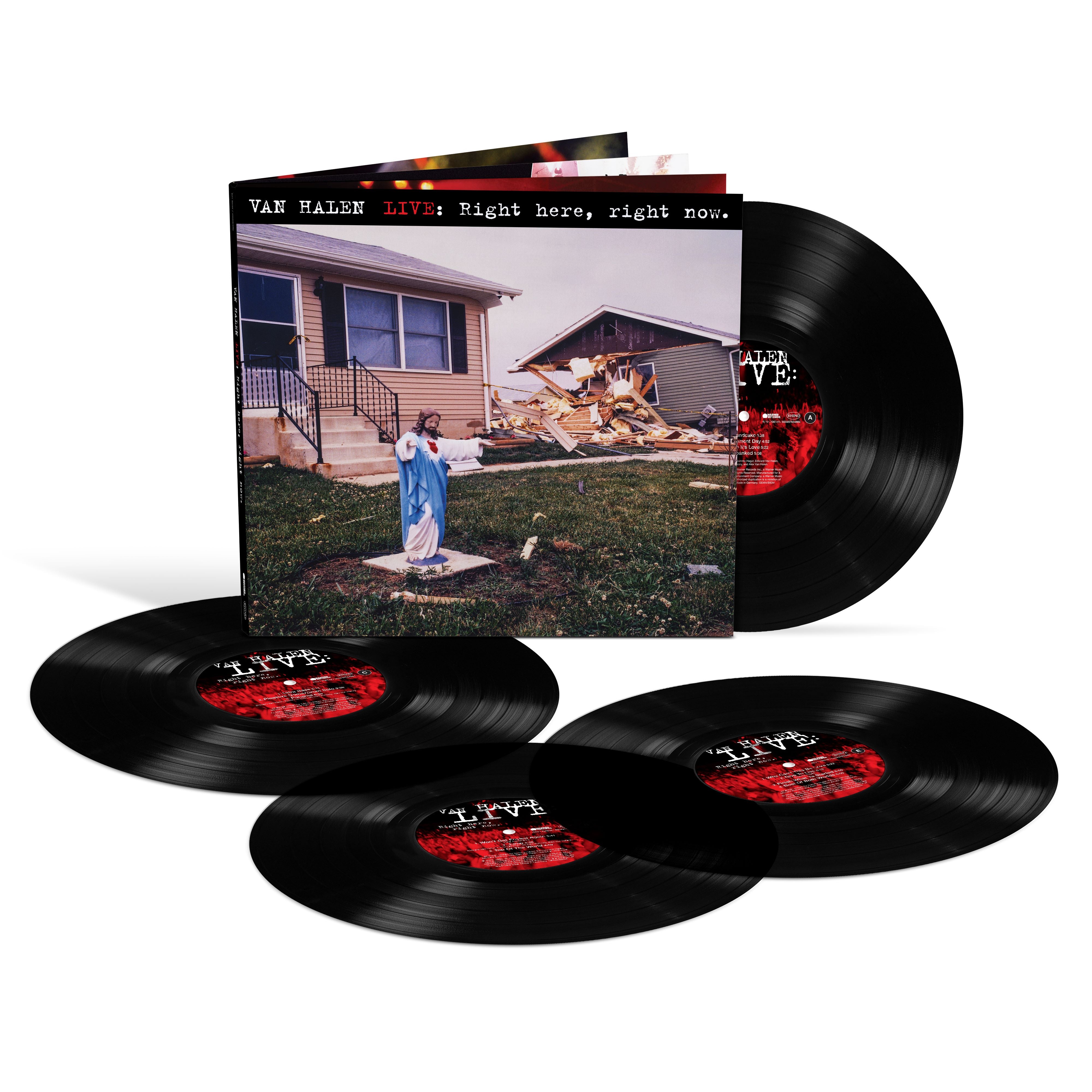 Van Halen - Live - Right Here, Right Now: Vinyl 4LP