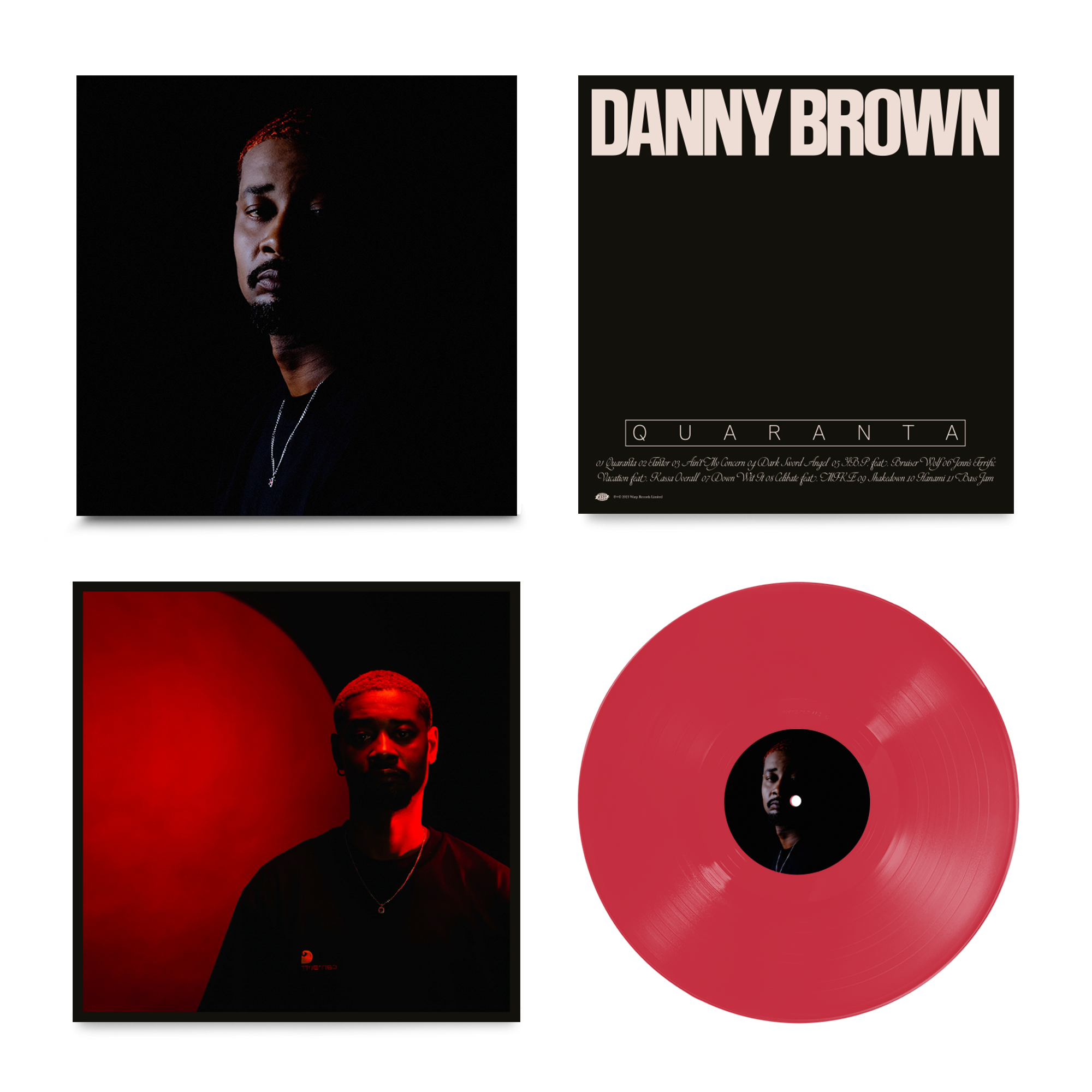 Danny Brown - Quaranta: Limited Red Vinyl LP