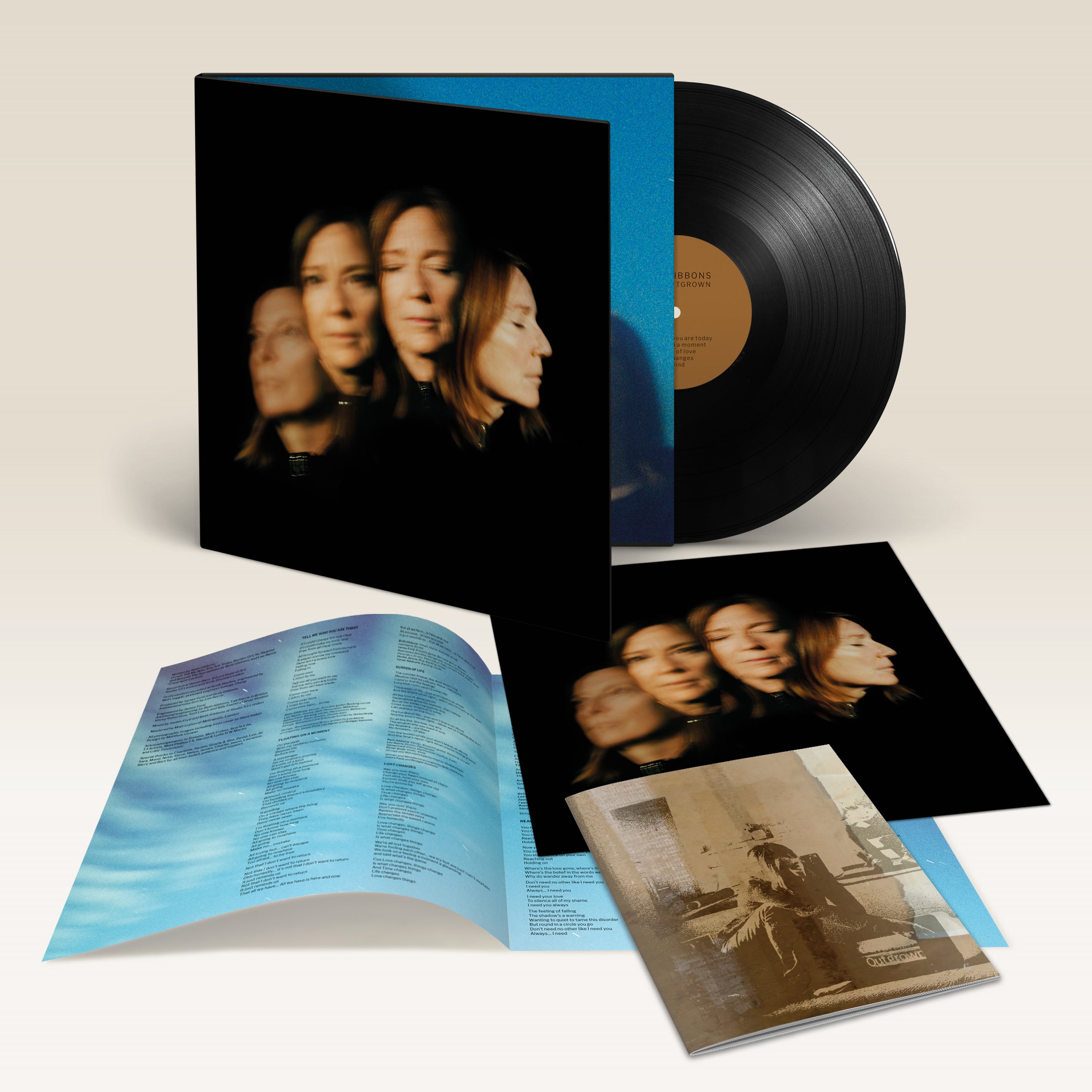 Beth Gibbons - Lives Outgrown: Limited Deluxe Vinyl LP (w/ 12-Page "Scrapbook" Booklet) + Exclusive Art Print
