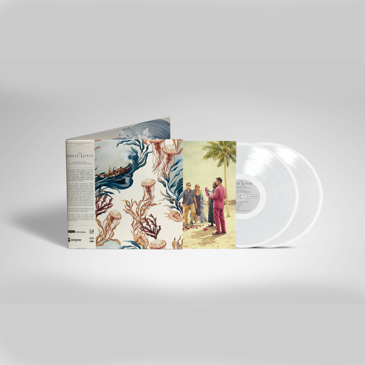 Cristobal Tapia De Veer - The White Lotus  (Soundtrack From The  HBO Original Limited Series): Variant 3 White Vinyl 2LP