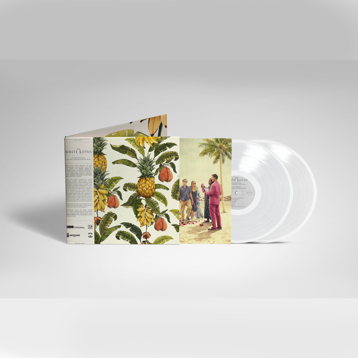 Cristobal Tapia De Veer - The White Lotus (Soundtrack From The  HBO Original Limited Series): Variant 2 White Vinyl 2LP