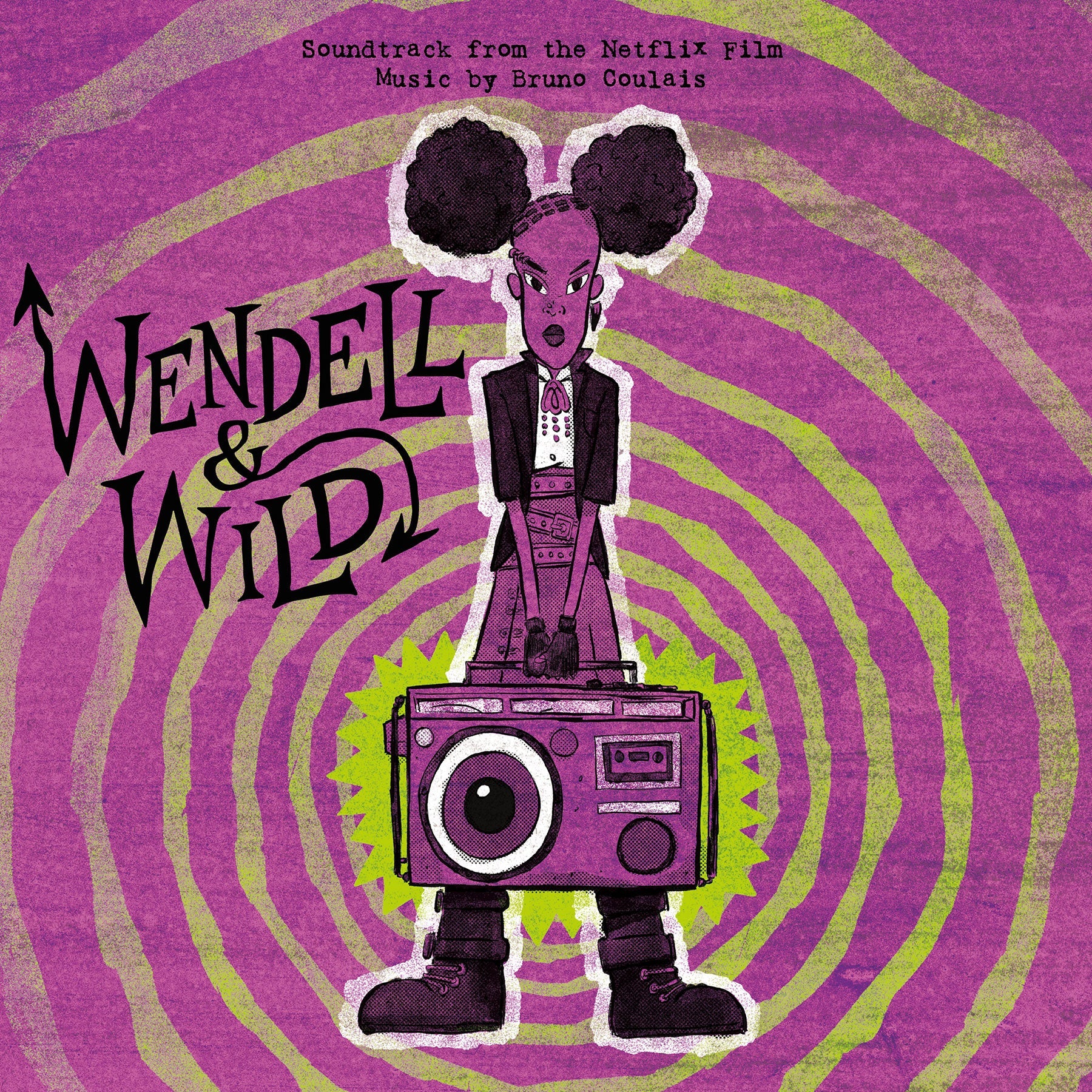 Bruno Coulais - Wendell & Wild: Limited Green & Purple Swirl Vinyl LP