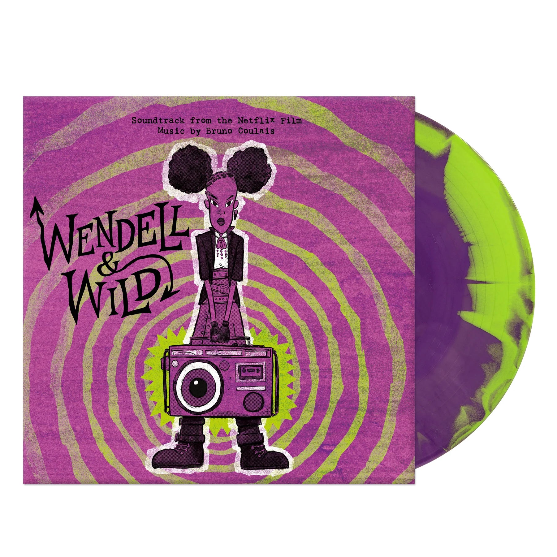 Bruno Coulais - Wendell & Wild: Limited Green & Purple Swirl Vinyl LP
