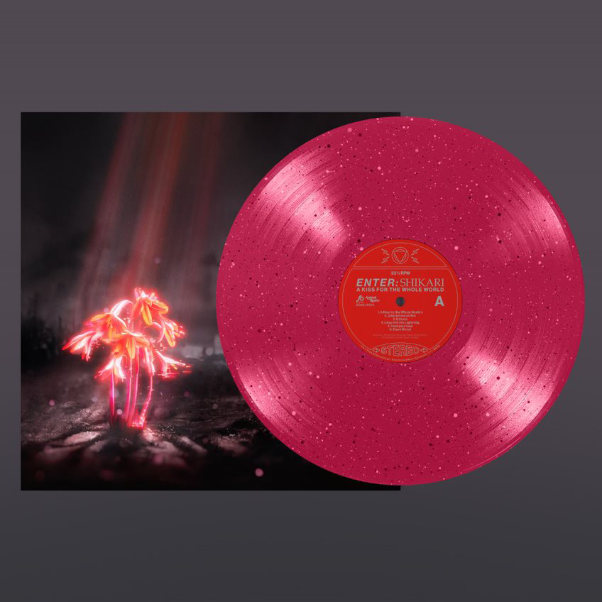 Enter Shikari - A Kiss For The Whole World: Limited Pink Sparkle Vinyl LP