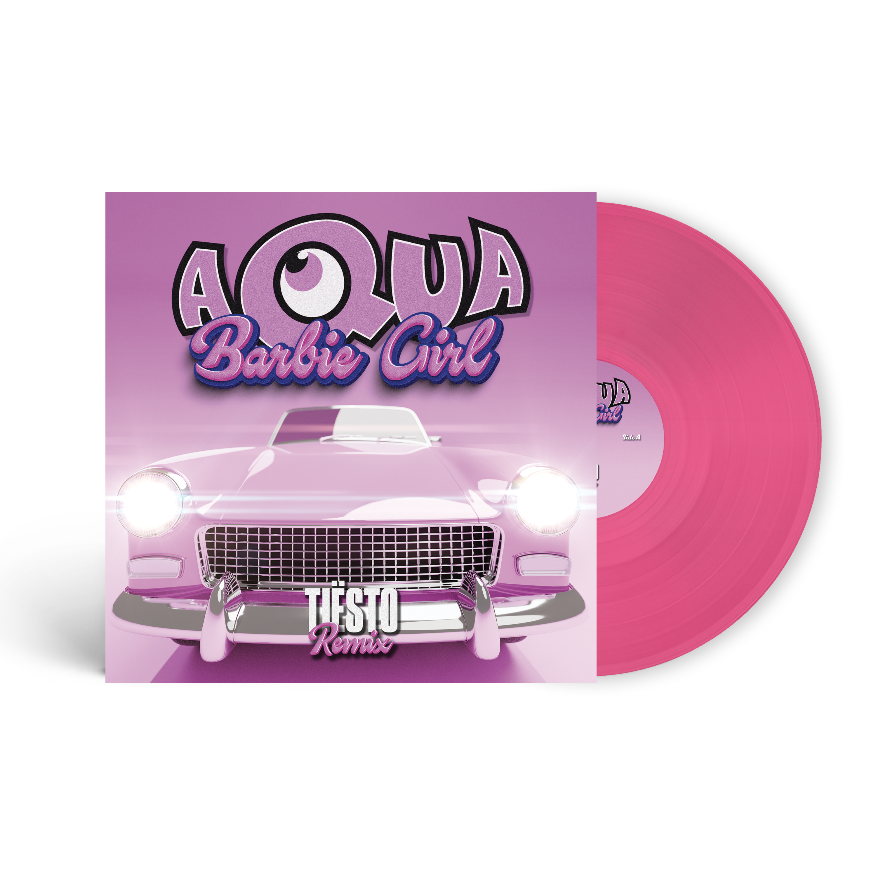 Aqua, TIESTO - Barbie Girl 7" Pink Vinyl